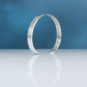 Silver Inspiration Cuff