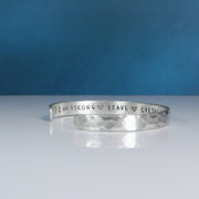 Silver Inspiration Cuff