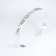 Silver Coordinate Cuff Anchor