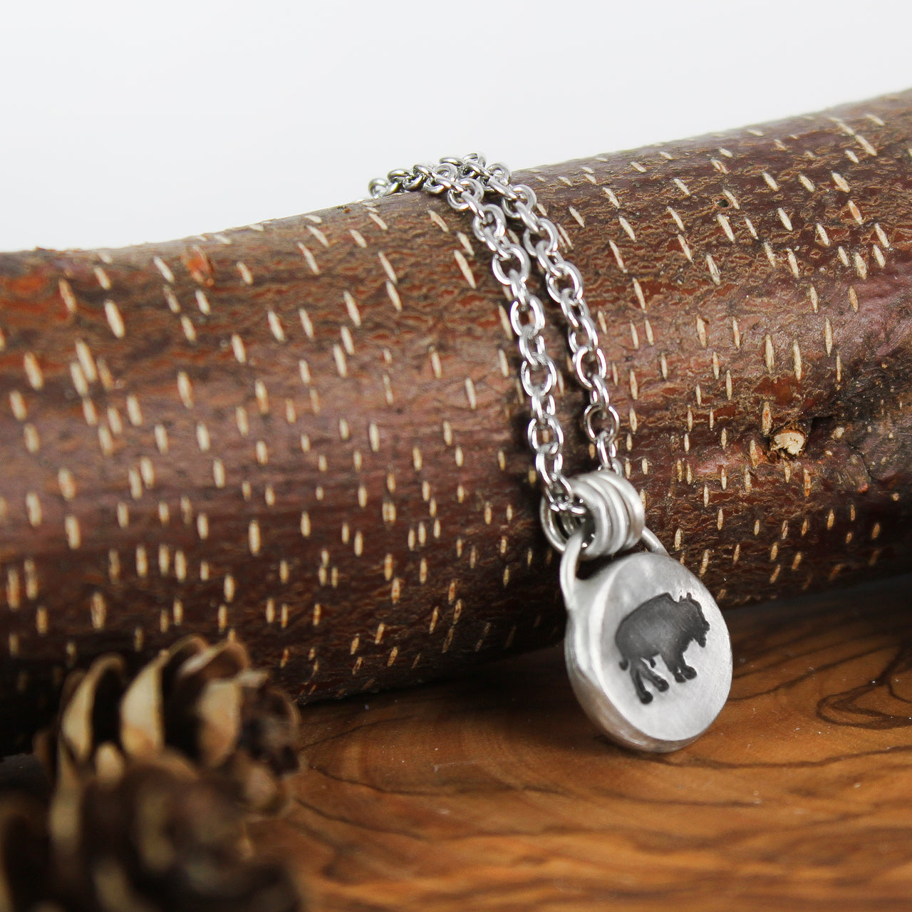 Small Bison Necklace