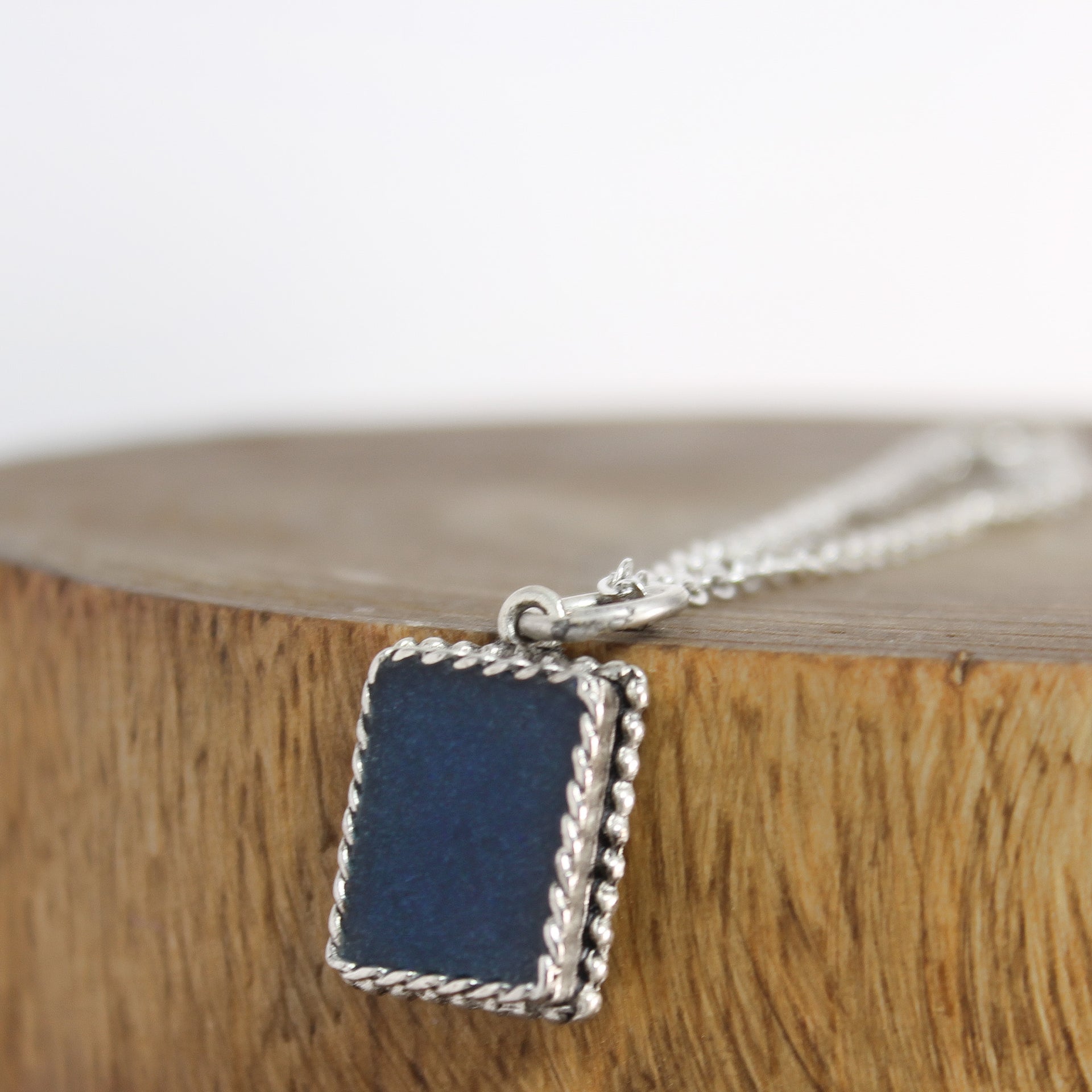 Blue Azurite Necklace