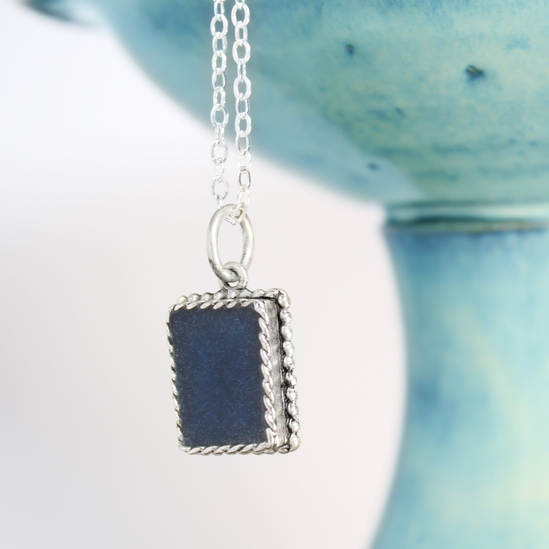 Blue Azurite Necklace
