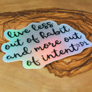 Intent Inspiration Sticker 