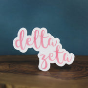 Delta Zeta Sorority Sticker
