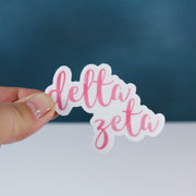 Delta Zeta Sorority Sticker