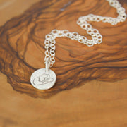 Hat Necklace Silver 