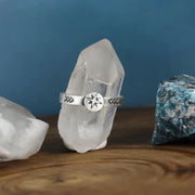 Compass Rose Stacking Ring