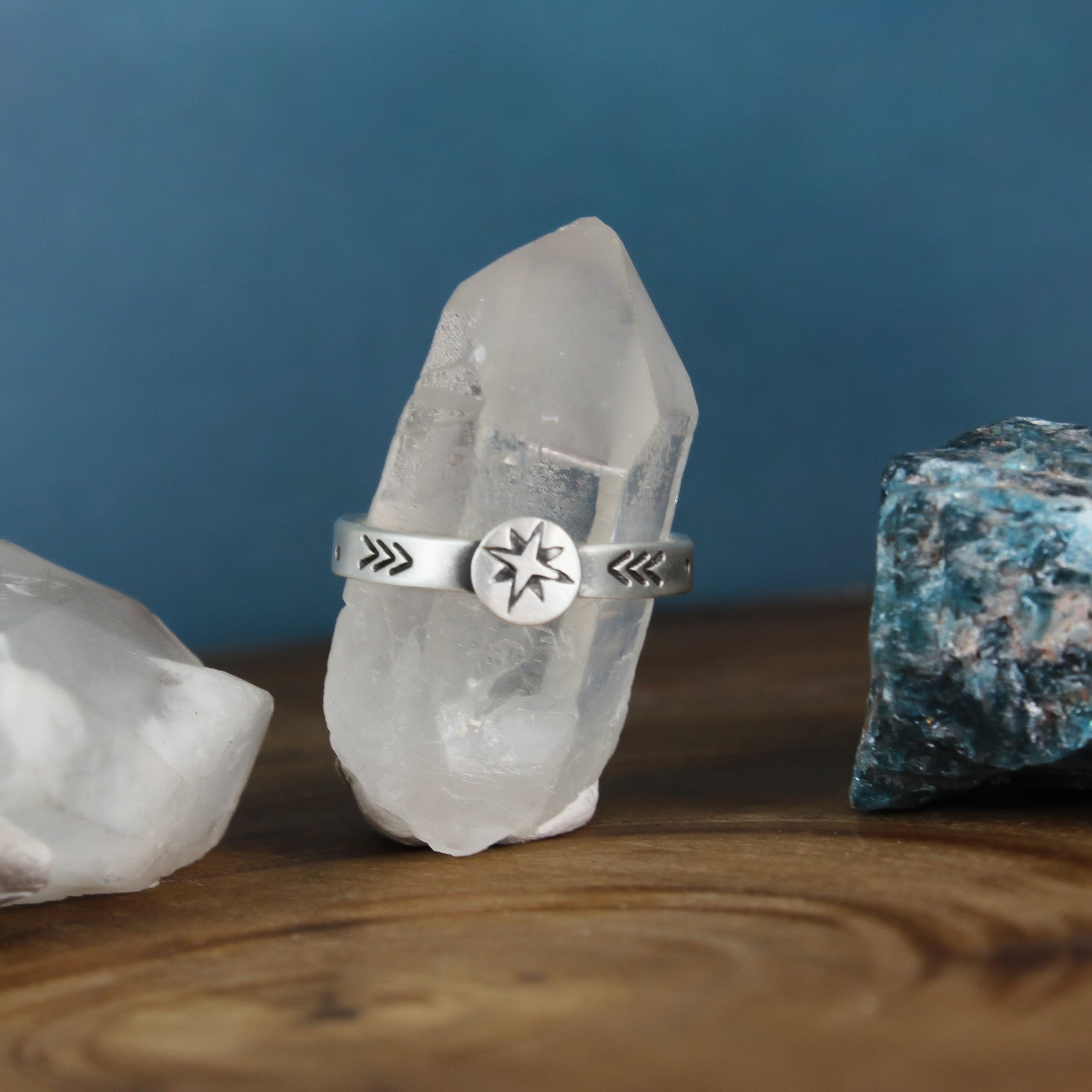 Compass Rose Stacking Ring