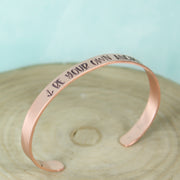 Copper Inspiration Cuff