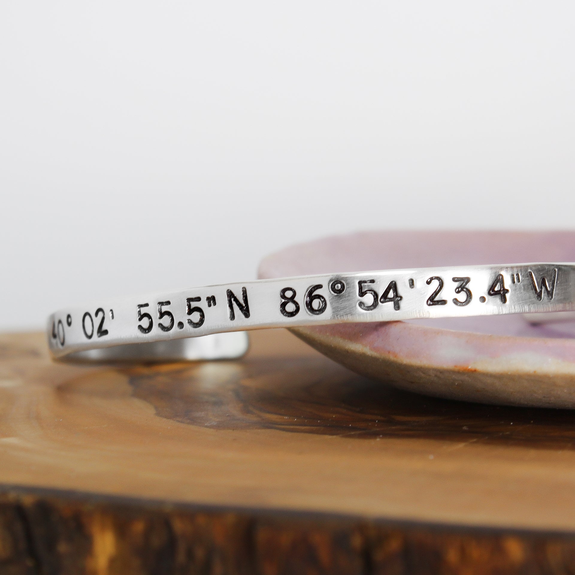 Skinny Coordinate Cuff Silver