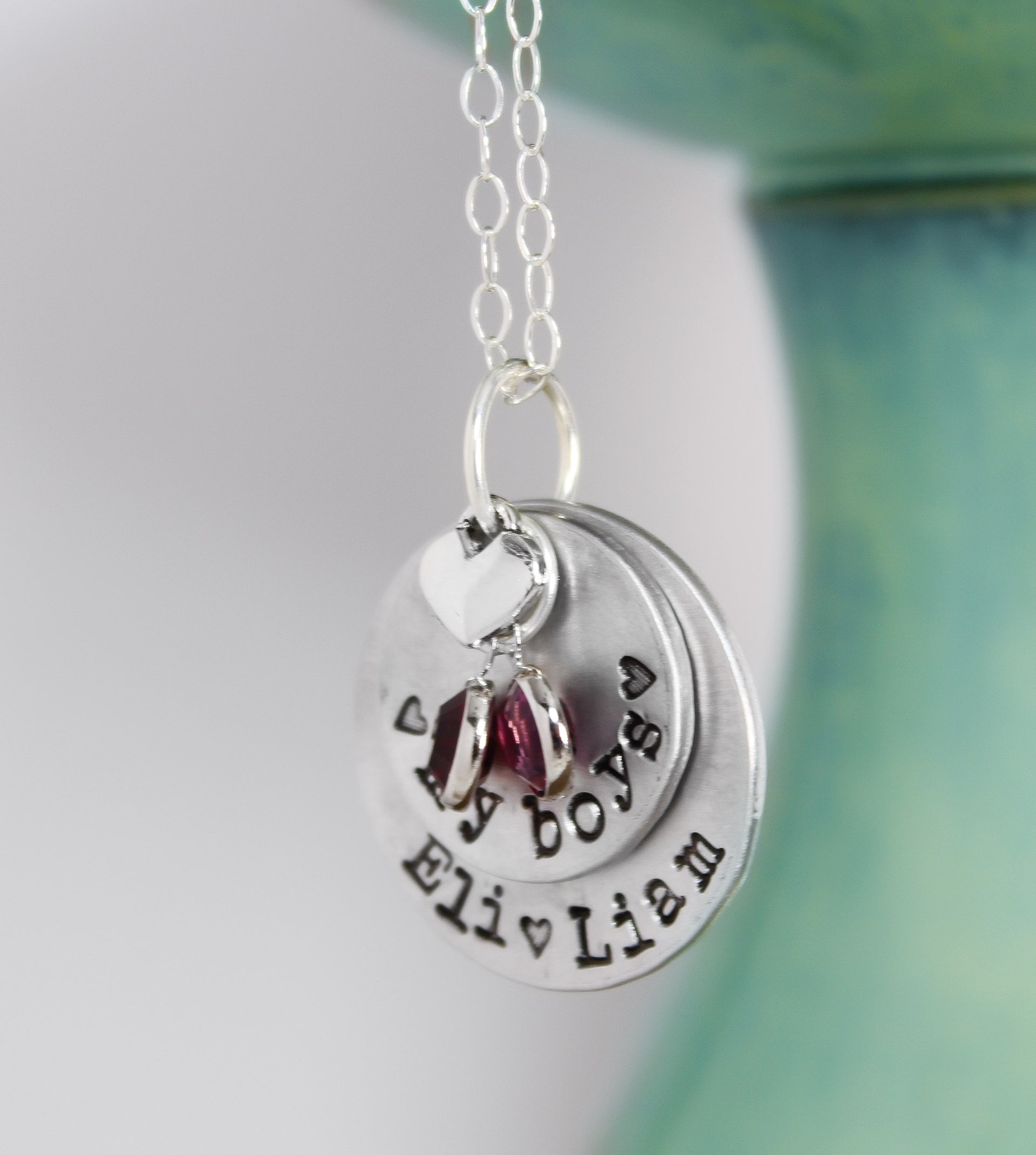 My Boys Mother Necklace
