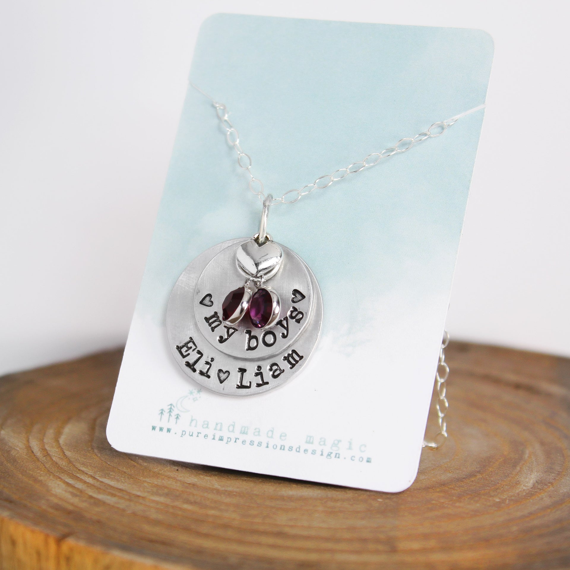 My Boys Mother Necklace