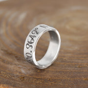Pewter Coordinate Ring