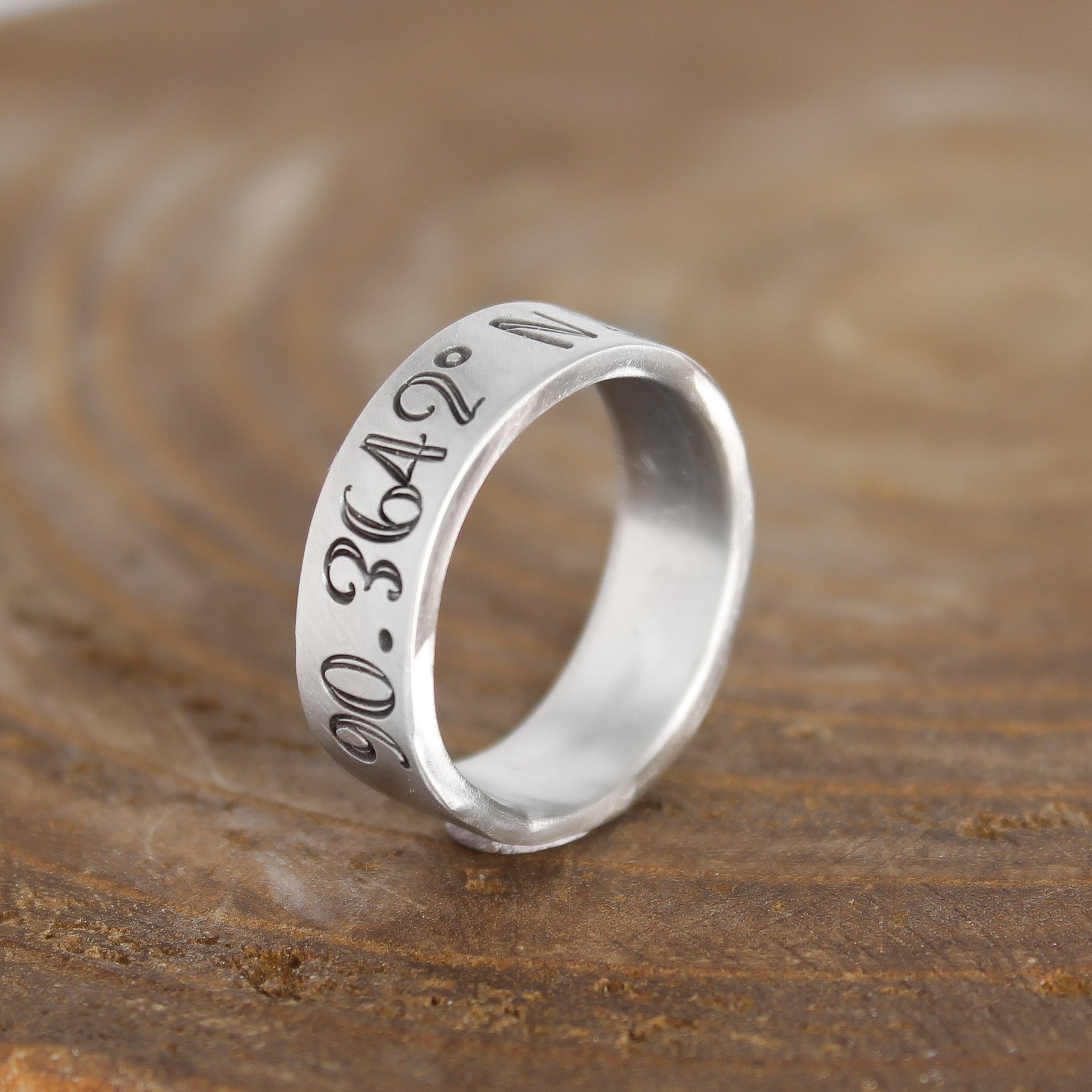 Pewter Coordinate Ring