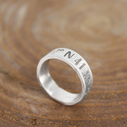 Pewter Coordinate Ring