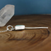 Turquoise Key Necklace
