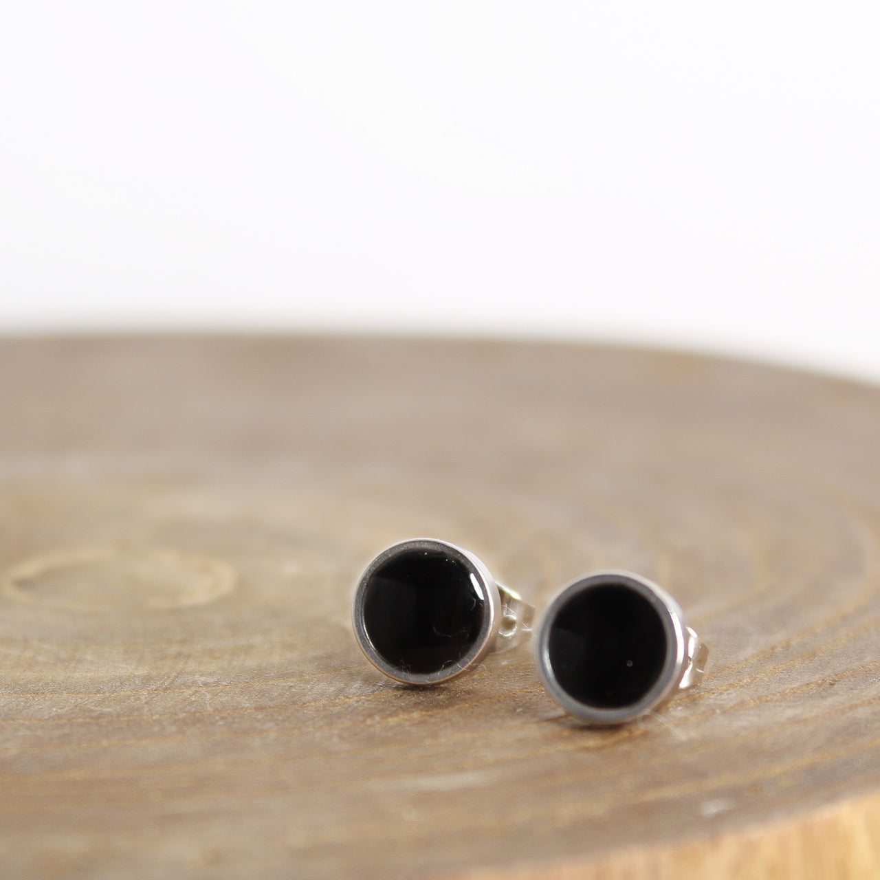 Black Tourmaline Earrings