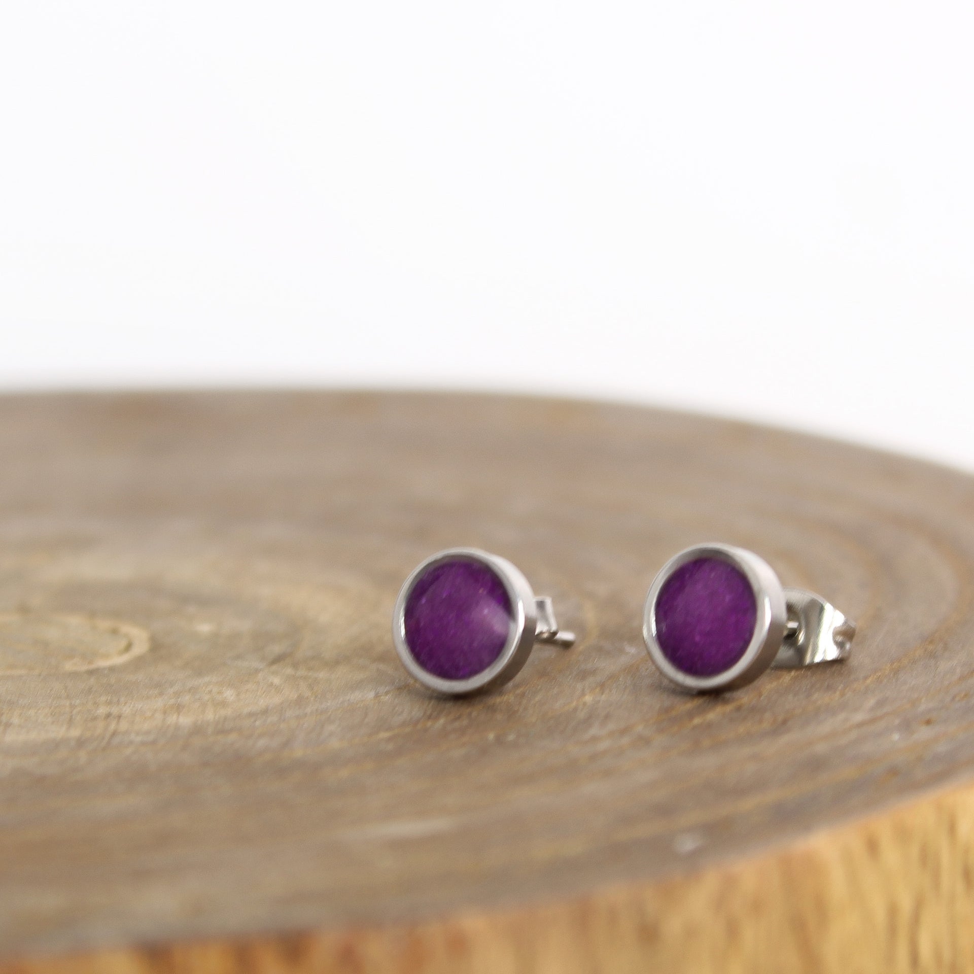 Purple Sugilite Earrings