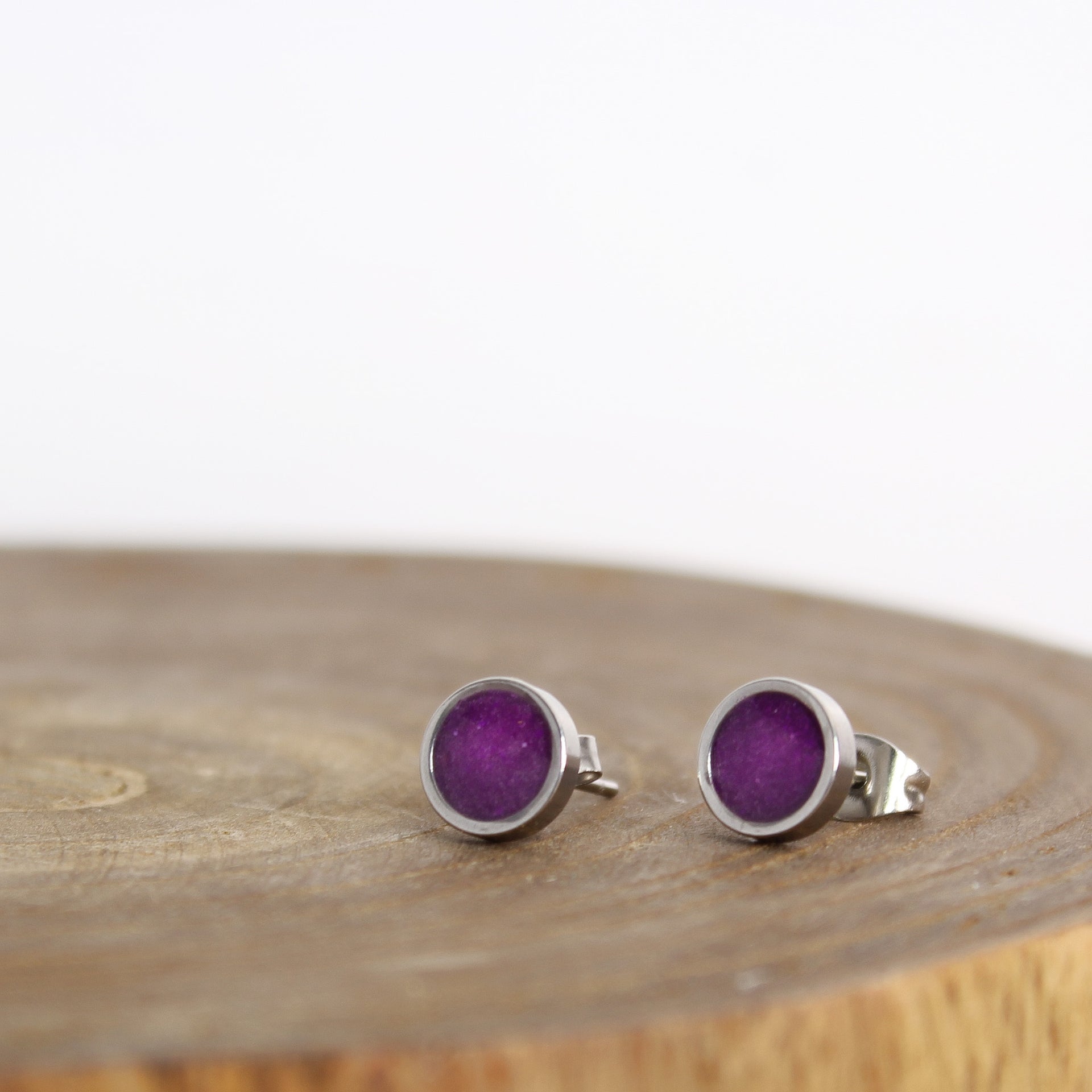 Purple Sugilite Earrings