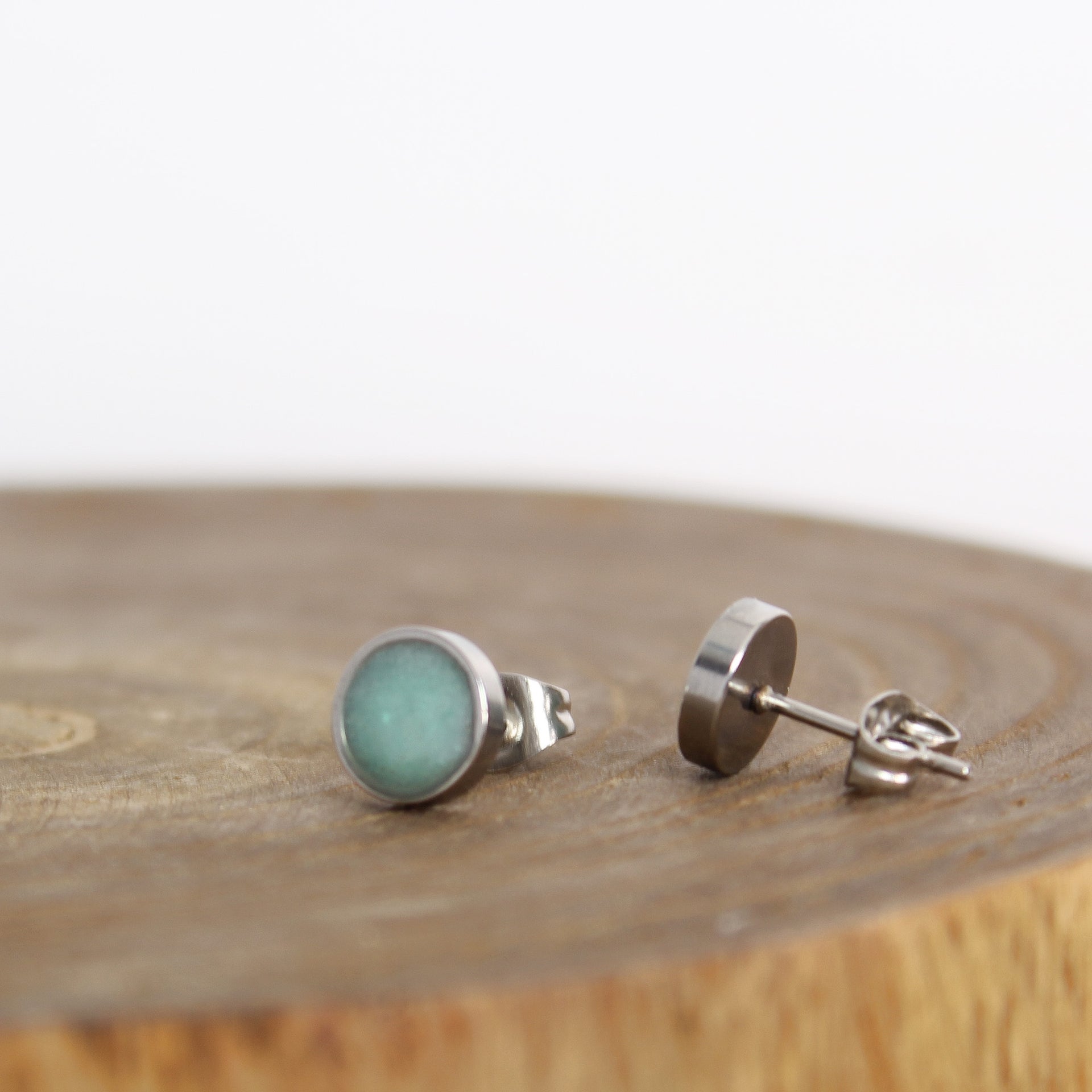 Stainless Turquoise Earrings