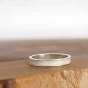 Silver Selenite Ring
