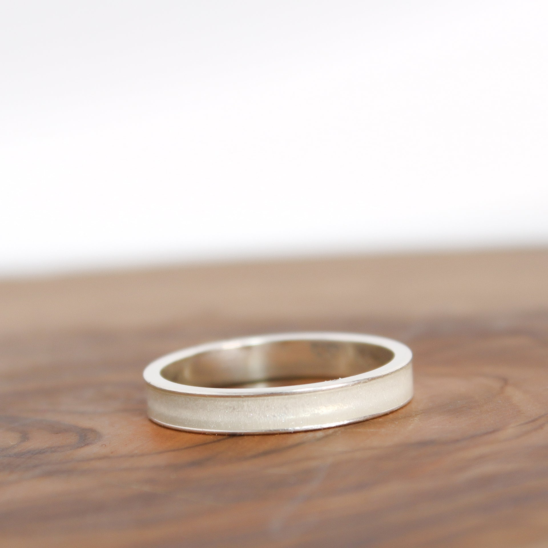 Silver Selenite Ring