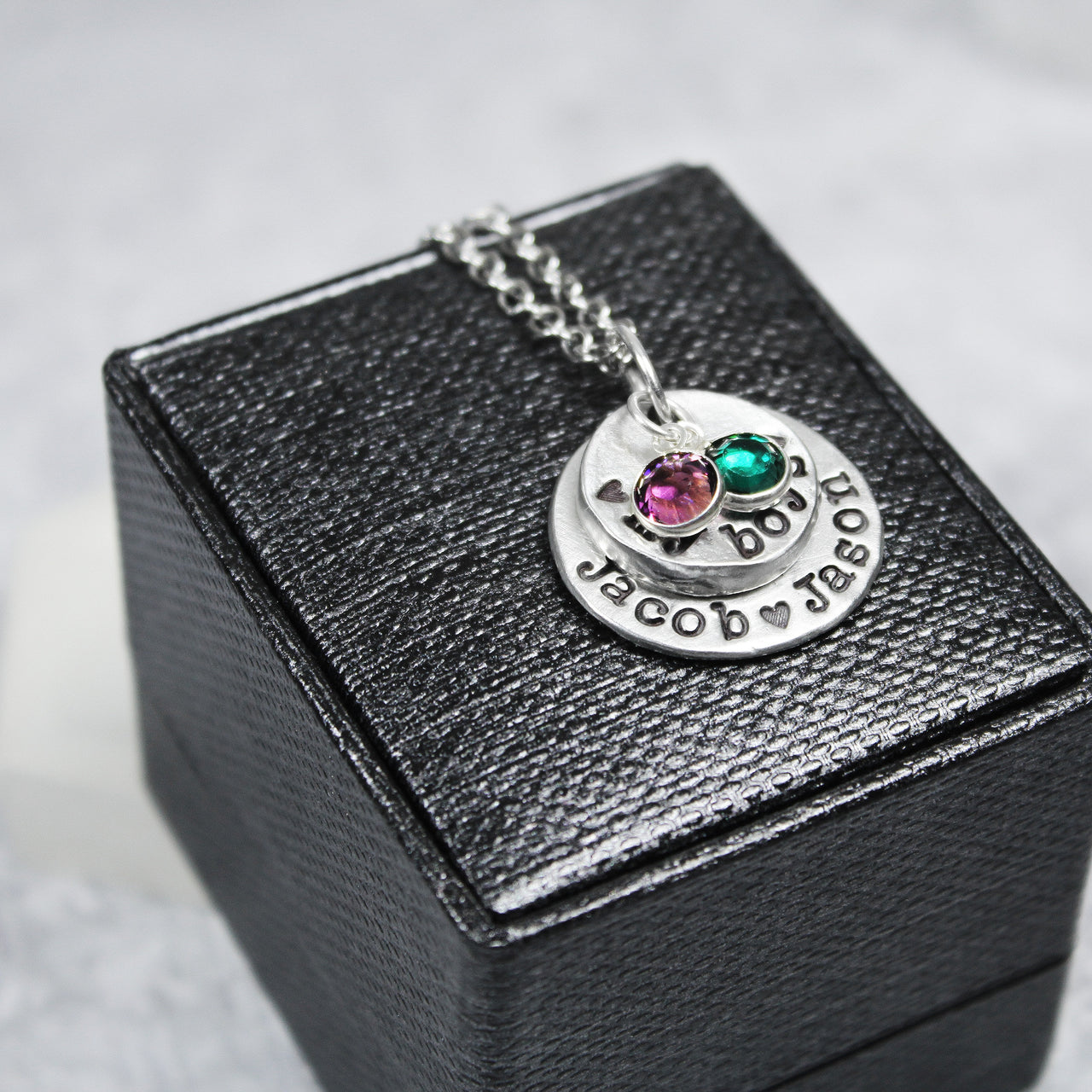 Stacked Mother Necklace