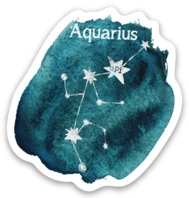 Aquarius Sticker