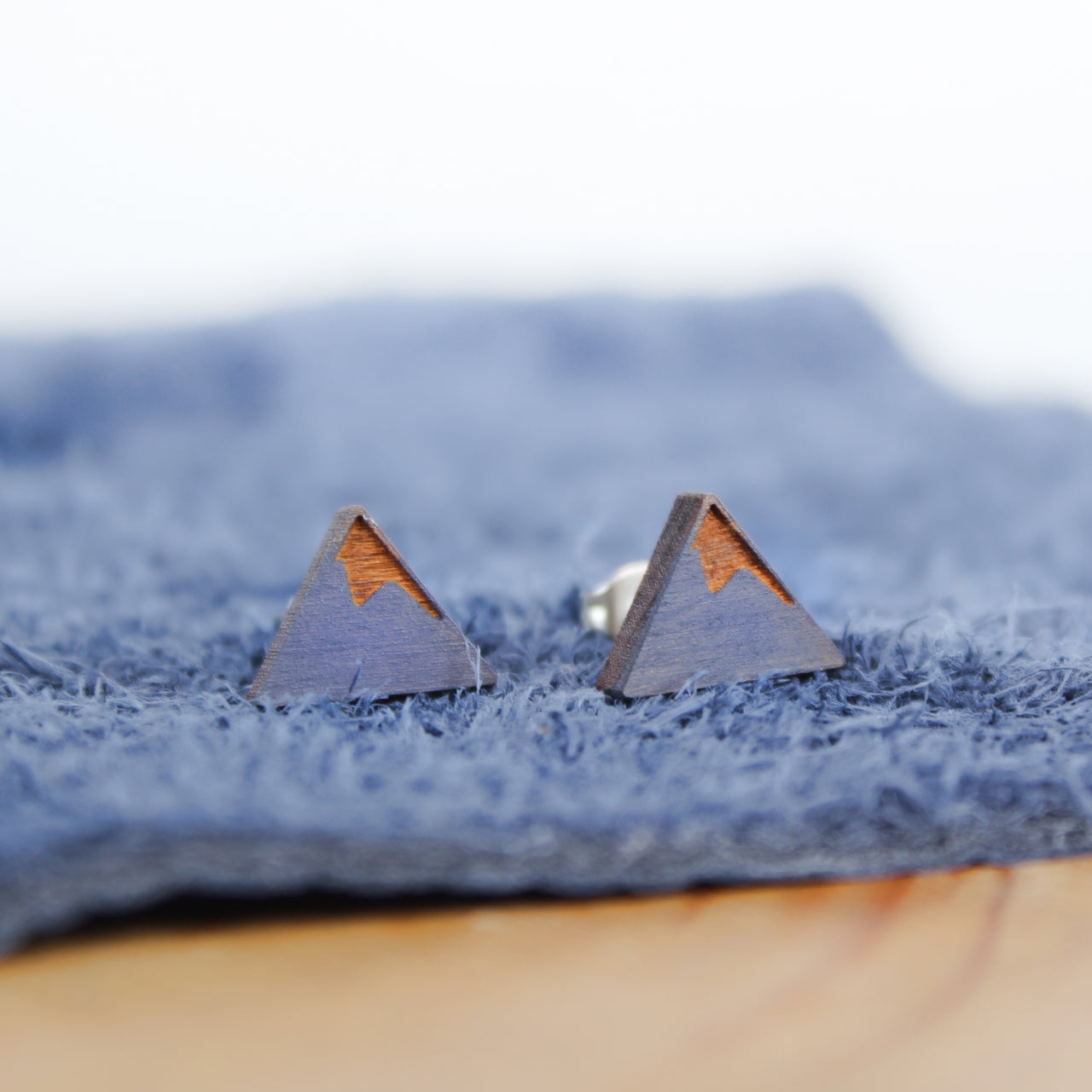 Blue Mountain Earrings 