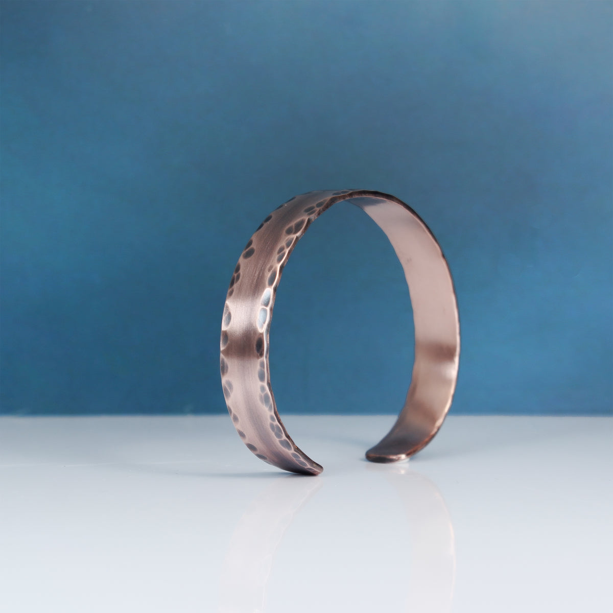 Distressed Copper Cuff 3/8"