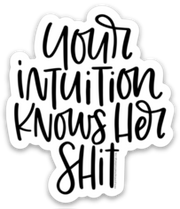 Intuition Inspiration Sticker