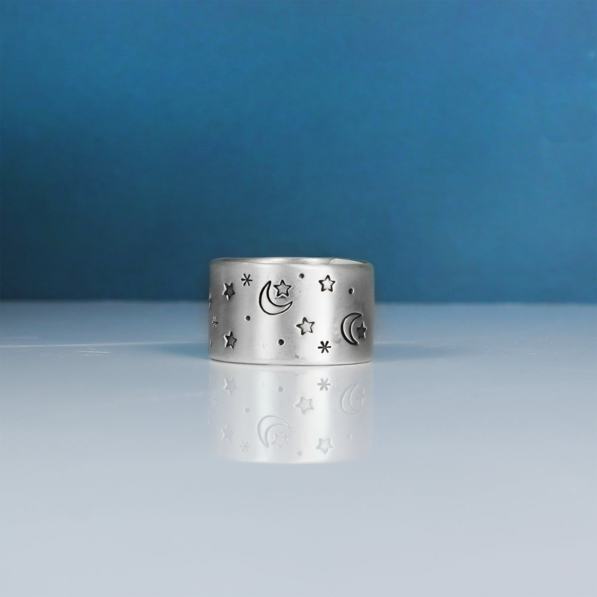 Moon and Stars Ring