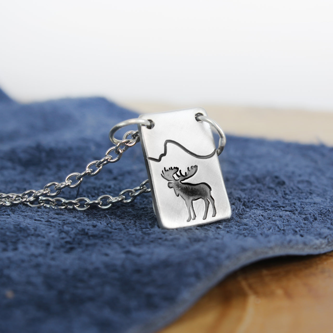 Tall Moose Mountain Necklace