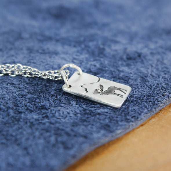 Tall Moose Mountain Necklace