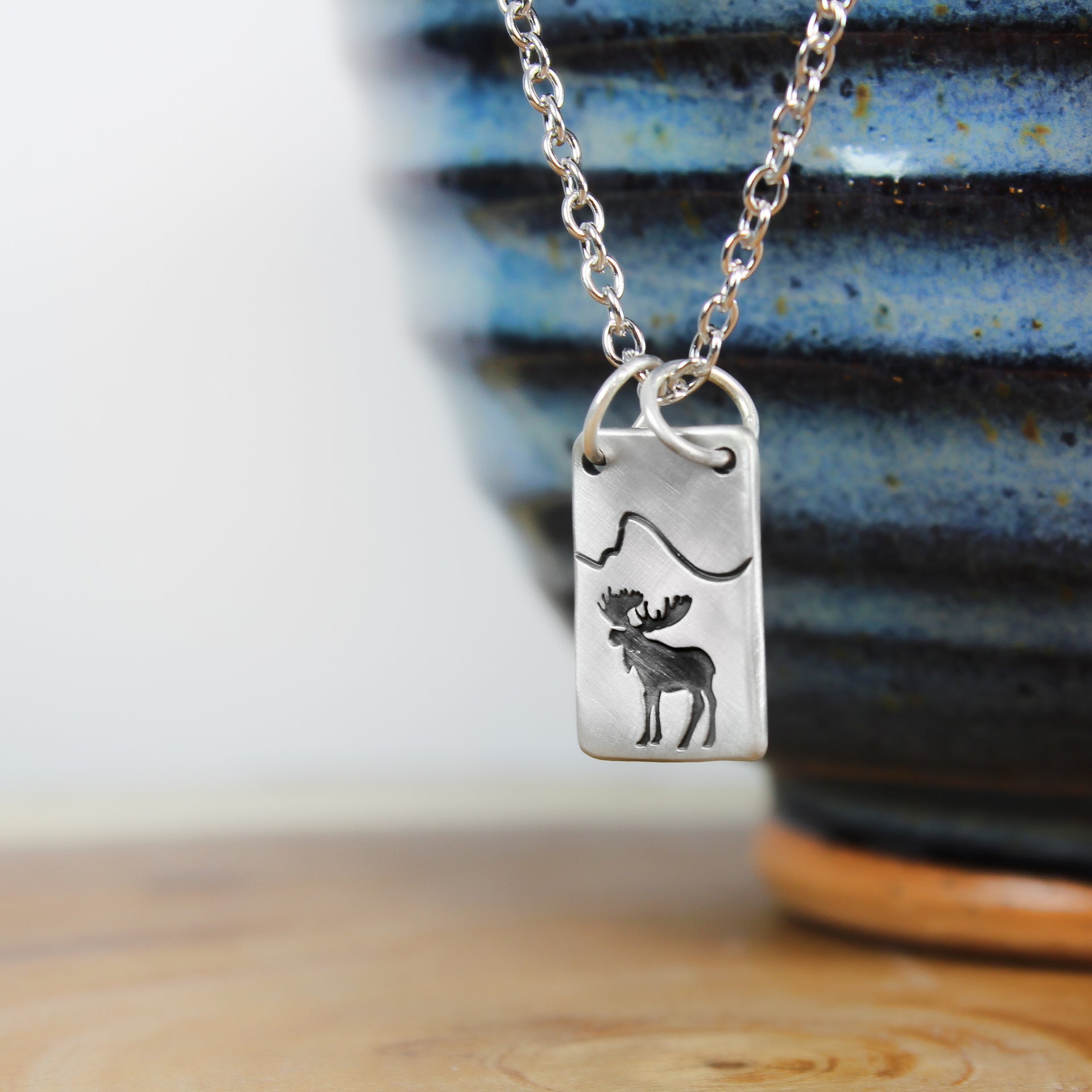 Tall Moose Mountain Necklace