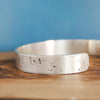 Wide Sterling Silver Cuff Bracelet