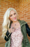 Oval Blue Azurite Necklace 