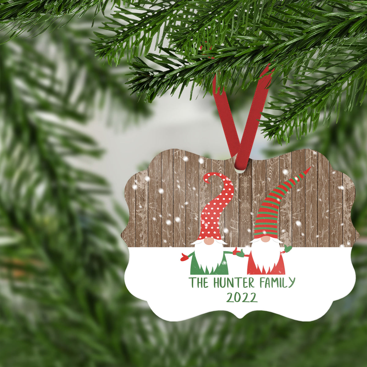 Holiday Gnome Ornament 