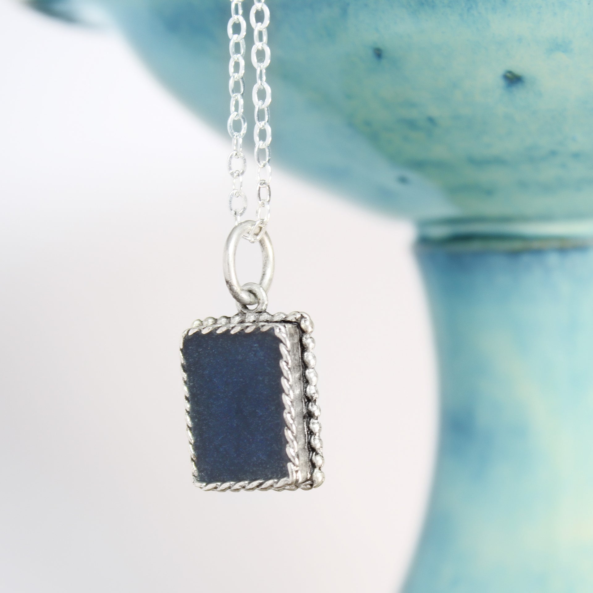 Blue Azurite Necklace 