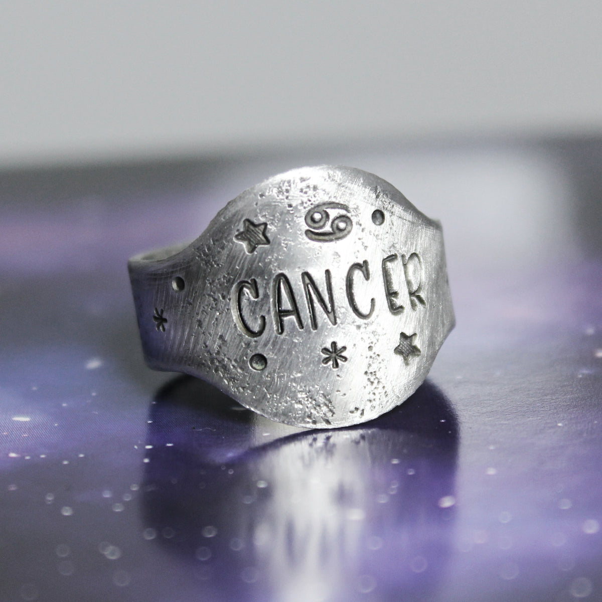 Cancer Rashi Ring Cancer Zodiac Ring | Cancer Ring