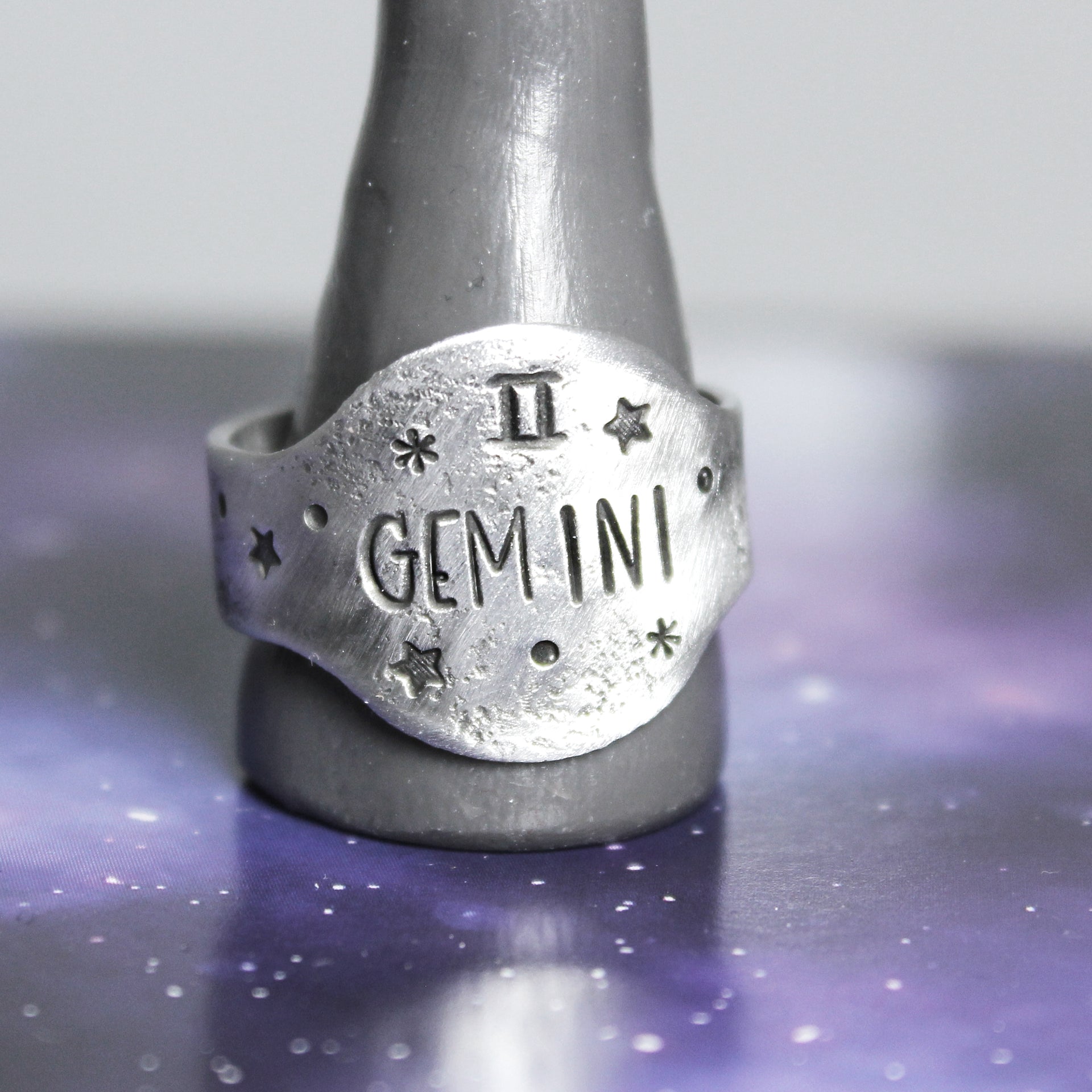 Gemini Zodiac Ring 