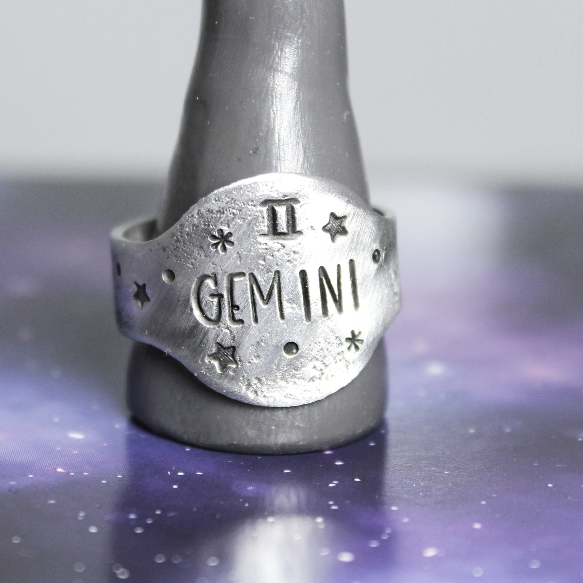 Gemini Zodiac Ring 
