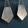 Silver & Gold Geometric Earrings 