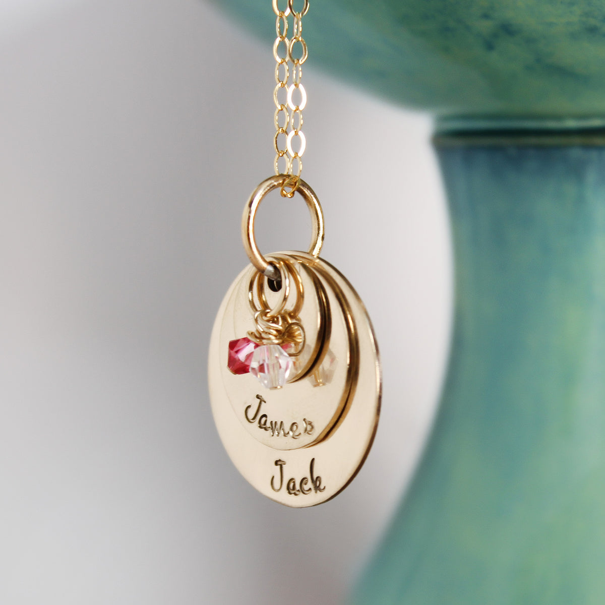 Gold Fill Mother Necklace 