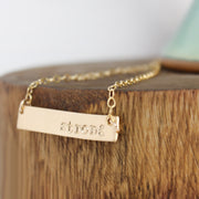 Strong Necklace Gold-Fill 