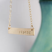 Strong Necklace Gold-Fill 