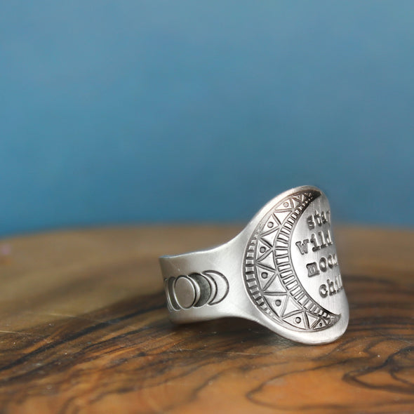 Stay Wild Moon Child Ring 