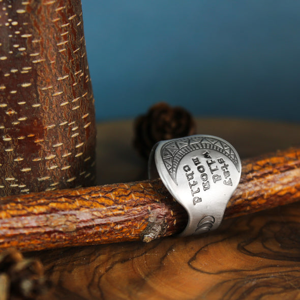 Stay Wild Moon Child Ring 