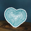 Wyoming Sticker Teal 