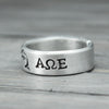 Alpha Omega Epsilon Dolphin Ring 
